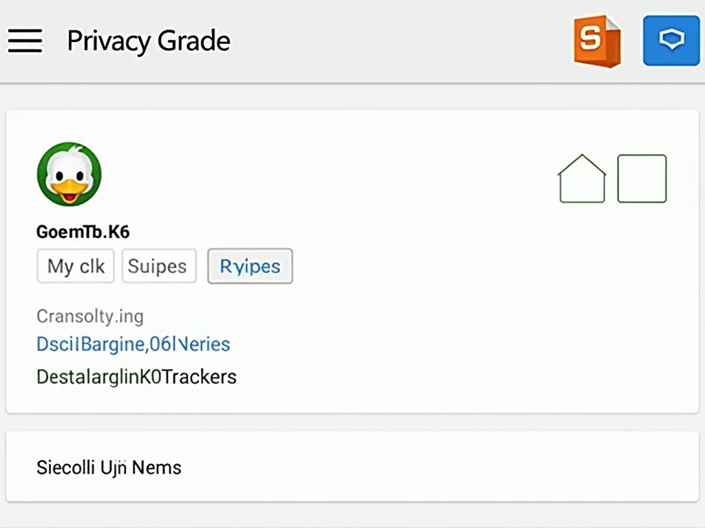 DuckDuckGo privacy grade feature