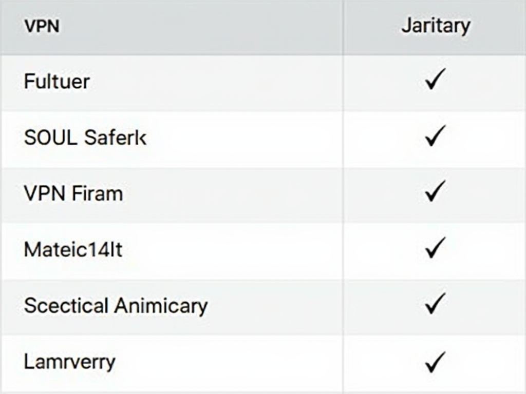 Checklist for choosing a VPN