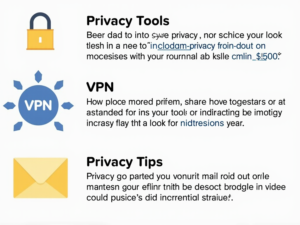 Infographic of online privacy essentials