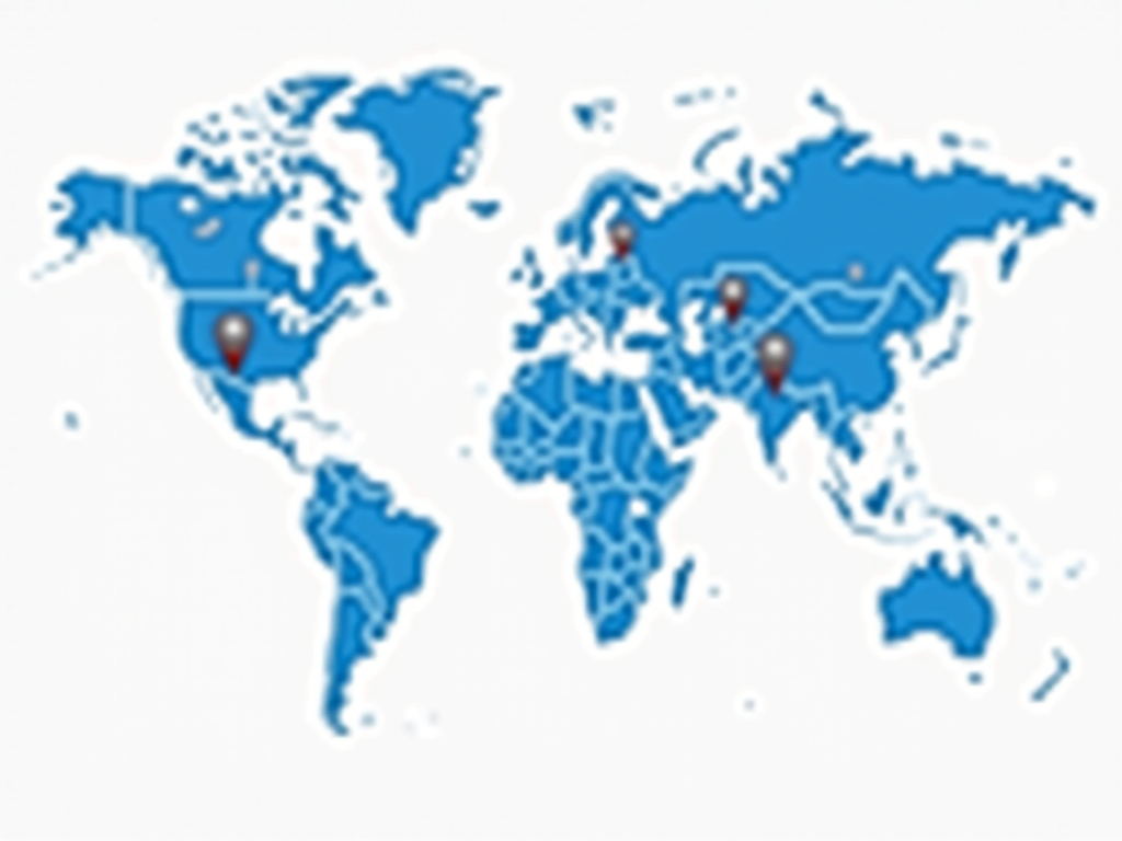 VPN server selection screen