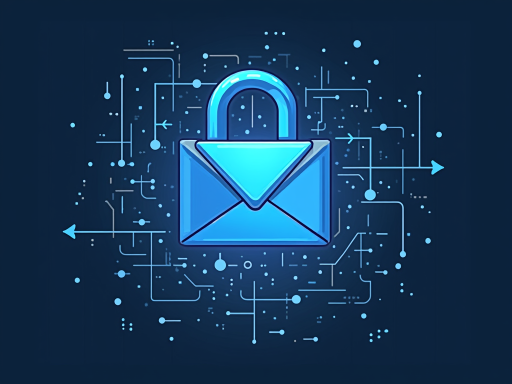 Email security illustration