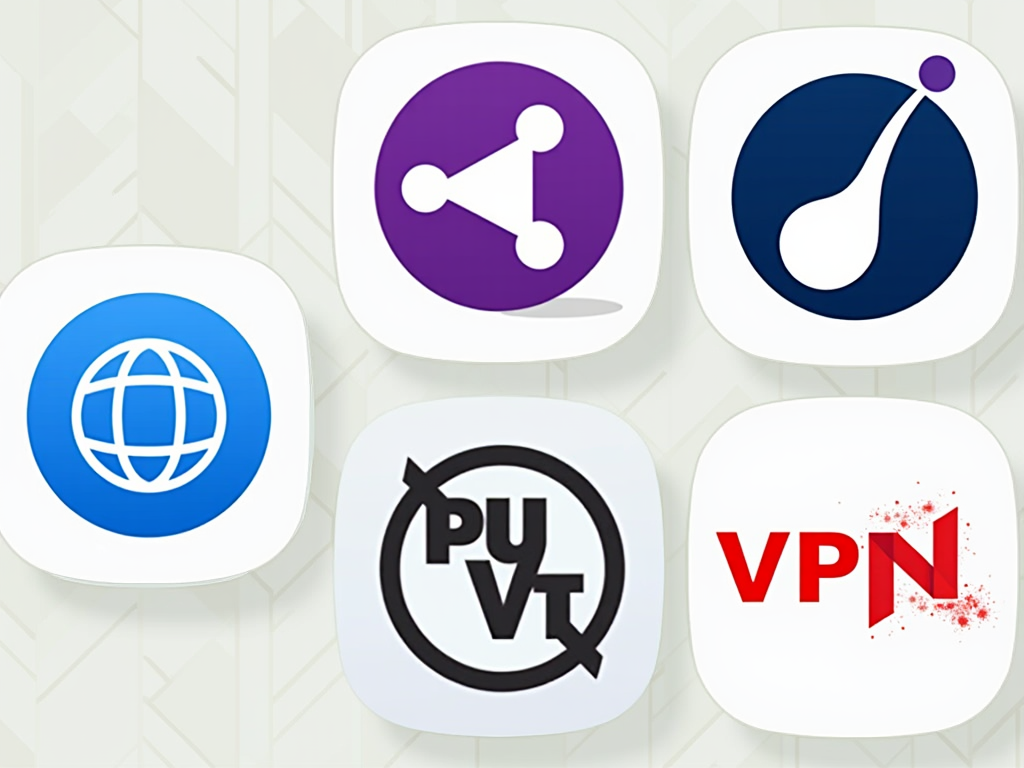 Logos of online privacy tools