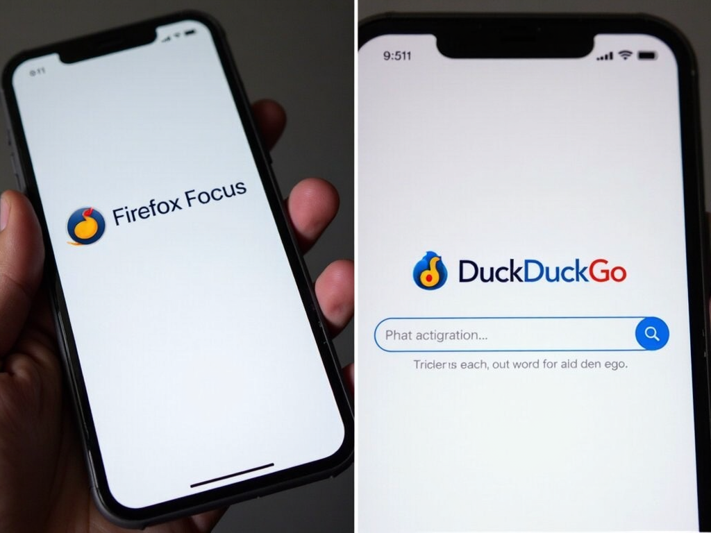 Comparison of Firefox Focus and DuckDuckGo mobile browsers