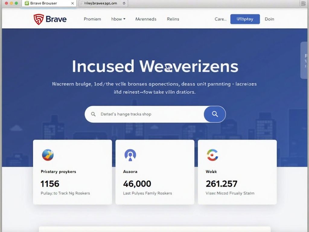Brave Browser interface