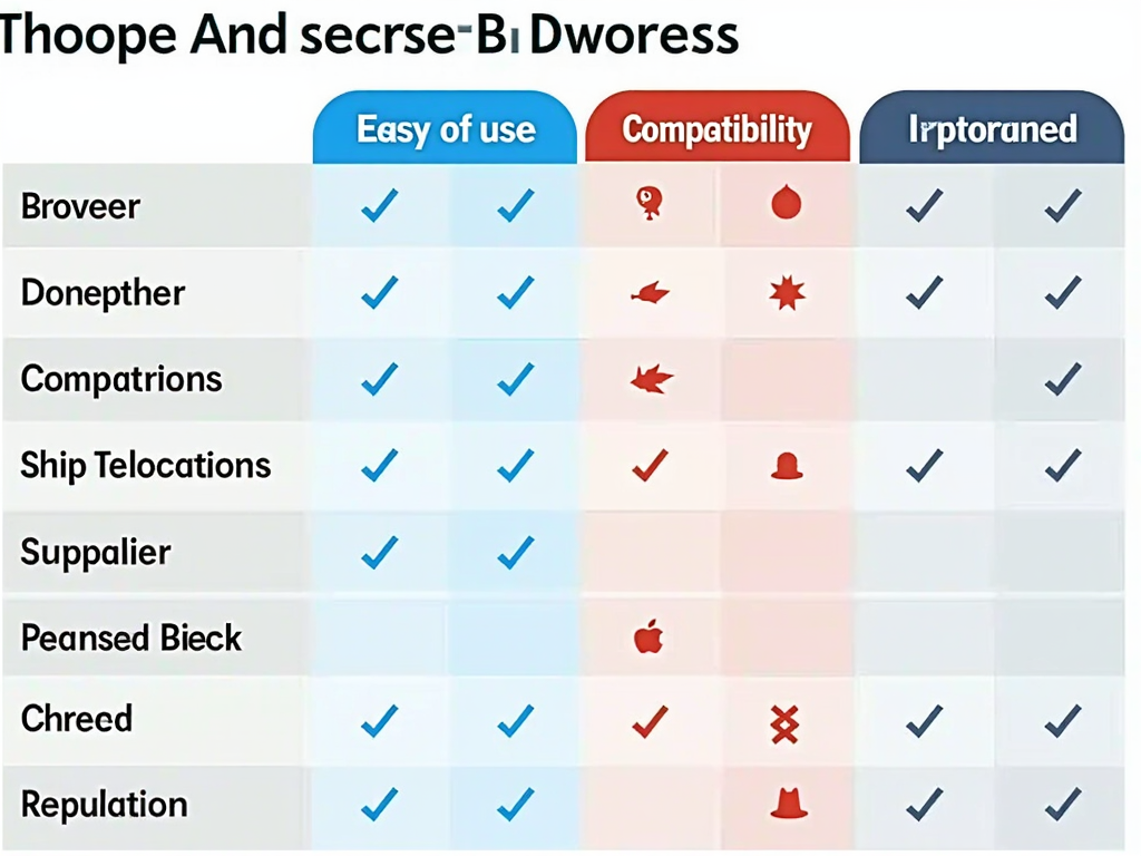 Comparison of secure browsers