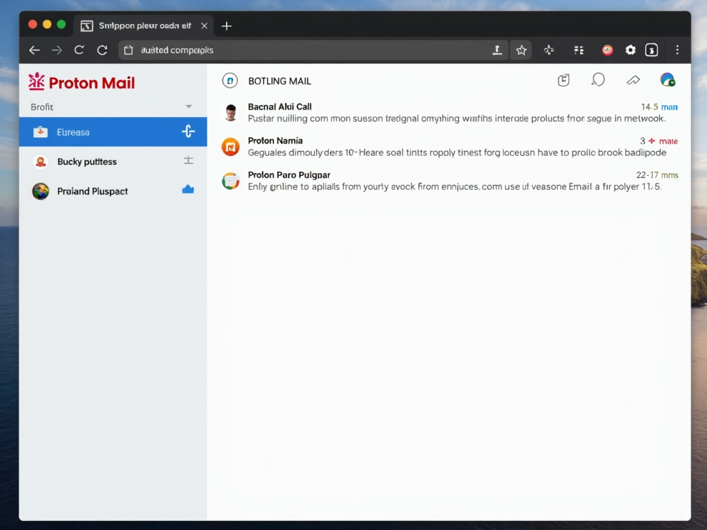 Proton Mail inbox