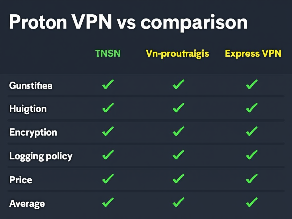 Comparison of Proton VPN and Express VPN security features