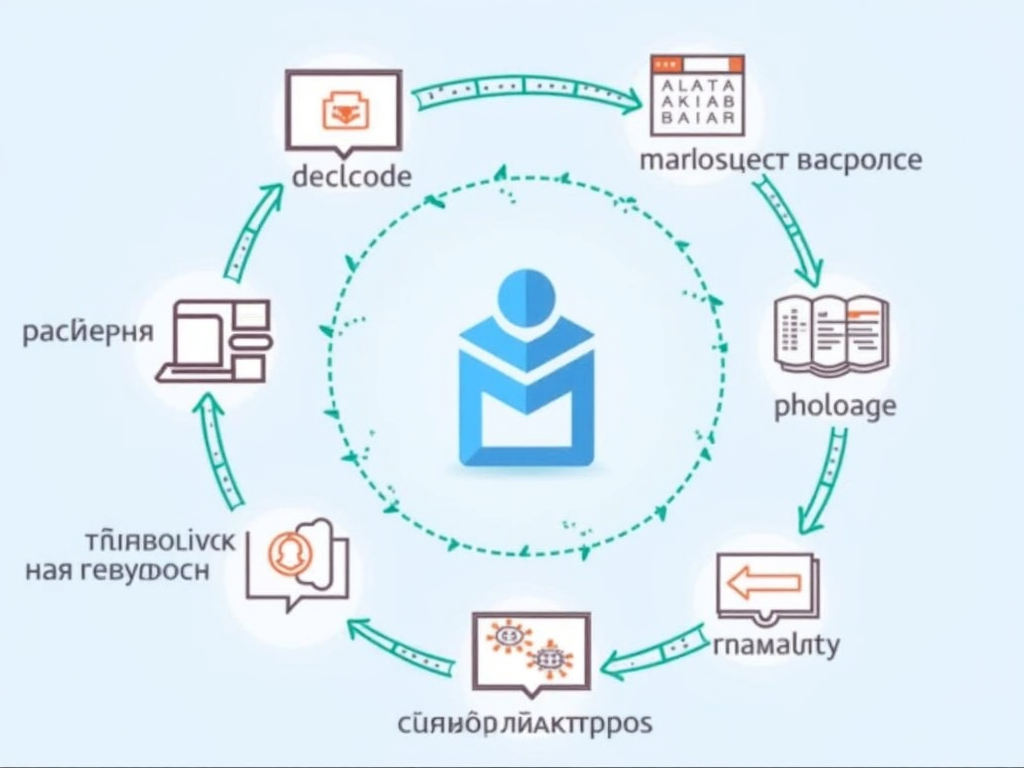 Illustration of two-factor authentication.