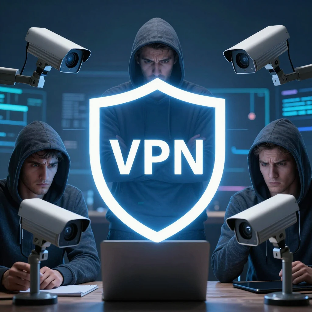 VPN blocking common online privacy threats
