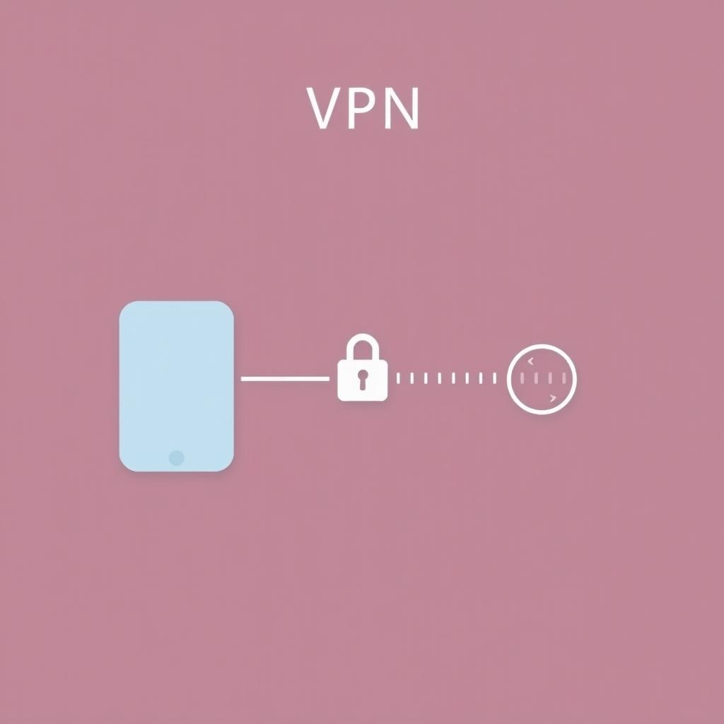 VPN connection for Android privacy.