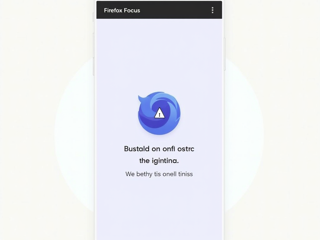 Firefox Focus app interface