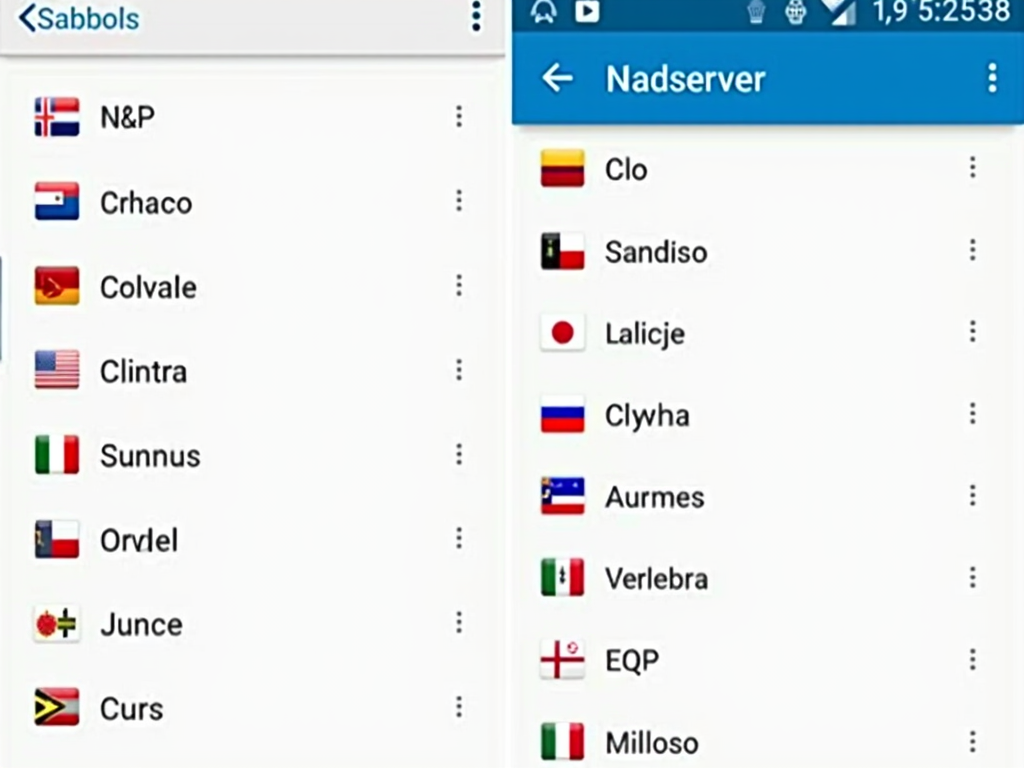 IVPN app interface on Android